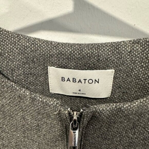 ⭐️ Like new- BABATON BOWMAN WOOL BLEND FULL ZIP BLAZER JACKET - Picture 6 of 8